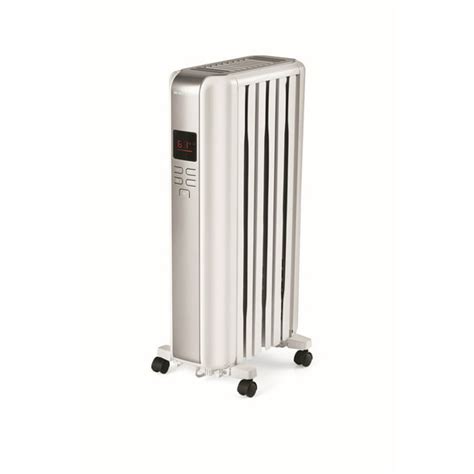 PELONIS Electric 1500W Oil Filled <b>Radiator</b> <b>Heater</b> with Safety Protection, LED Display, 3 <b>Heat</b> Settings and Five Temperature settings. . Mainstays radiator heater